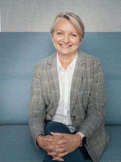 Portrett av Utbyggingsdirektør i Bane NOR Bettina Sandvin