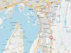 E6 Klemetsrud bru øst er en del av E6 sør for Oslo, og det er trafikantene som kjører mot hovedstaden som blir berørt av vedlikeholdsarbeidet.