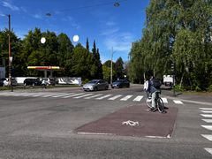 "Venteboksene" som er testet ut på Ring 2 i Oslo blir nå rullet ut som sykkeltiltak i hele landet.
