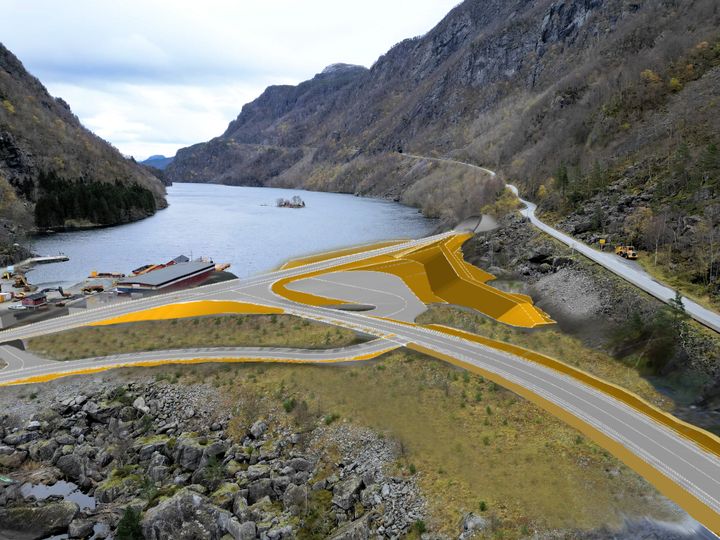 Arbeidsfellesskapet JV Leonhard Nilsen & Sønner AS og Risa AS (LNS) skal  gjennomføre skredsikring og tunnelbygging på riksveg 13 mellom Lovraeidet og Rødsliane i Suldal kommune.