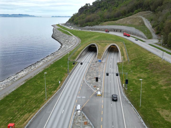 Rv. 13 Ryfylketunnelen. Foto: Øyvind Ellingsen, Statens vegvesen