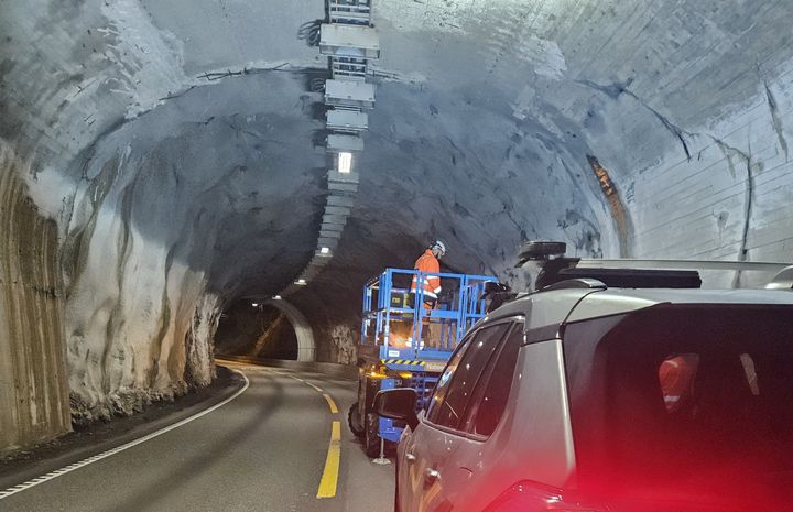 E39 Siratunnelen. Foto: Statens vegvesen