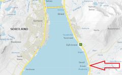 Her ligger rv. 85 Osvold bru. Illustrasjon: Statens vegvesen