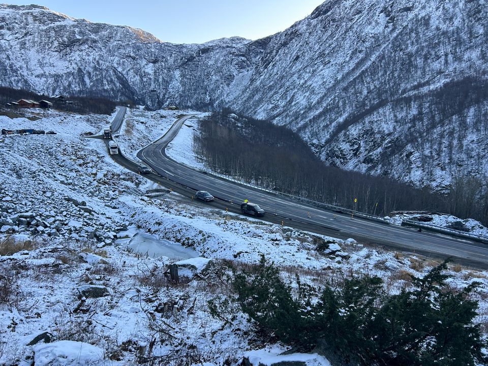 Vegomlegging av E134 på Liamyrane i Røldal | Statens vegvesen