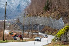 rv. 13 Sogndal, Ylvisåker, Uri, skredsikring