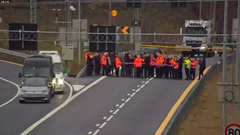 foto tatt av Vegtrafikksentralen