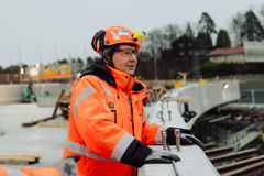 Terje Nystrøm, teknisk byggeleder i Statens vegvesen