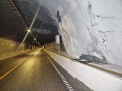 Fotoboks i Gudvangatunnelen