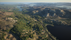 I Våg, nord for Aksdal, vil et nytt kryss koble E39 sammen med E134 østover. Illustrasjonen viser Statens vegvesens anbefalte alternativ 1.