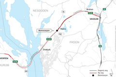 Kart over prosjektet