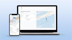Illustrasjon av PC og telefon som viser tjensten