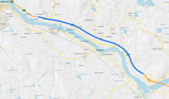 På E16 i Sør-Odal blir det asfaltering mellom Slomarka og Kjølset.