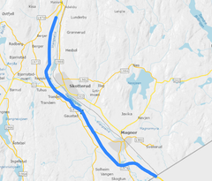 Tirsdag 5. mai starter asfalteringen av rv. 2 mellom Riksgrensen Magnor - Matrand i Eidskog kommune.