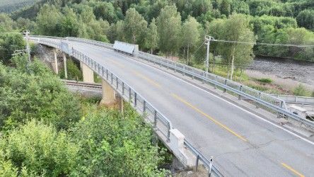Bilde av brua som skal vedlikeholdes