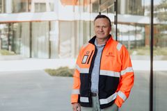 Foto av avdelingsdirektør drift og vedlikehold Cato Løkken i Statens vegvesen.