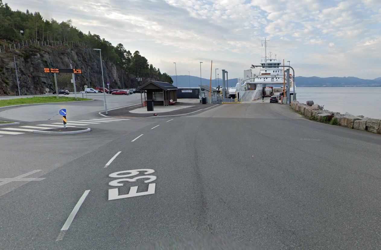 Arbeid på Vestnes ferjekai