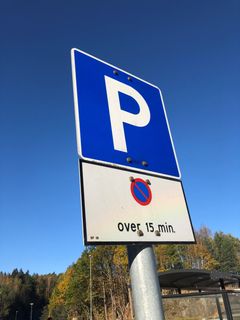 Offentlig parkeringsskilt