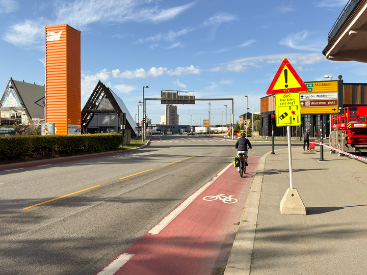 Bilde fra Langkaia i Oslo.