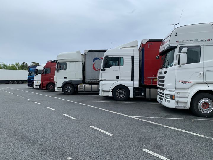 Døgnkvileplass for tungtransporten. Illustrasjonsfoto: Henriette Erken Busterud, Statens vegvesen