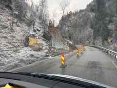 E16 Åsbrekkegjelet-Skromle bru, ferdig utbetra. Foto: Rasmus Søgnen, Statens vegvesen