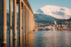 Tromsø i dagslys.