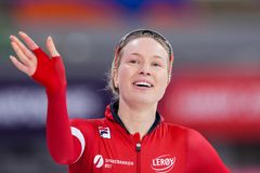 Ragne Wiklund under VM på Hamar 2025