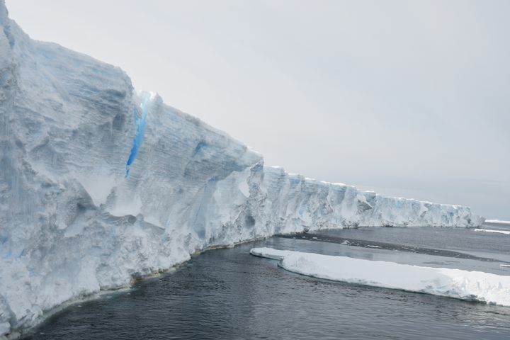 Isbremmen Ekström i Antarktis