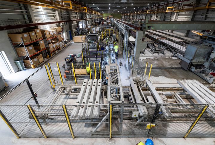 Satebas fabrikk i Hønefoss