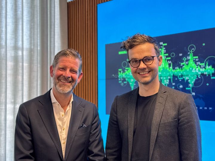 Thomas Edberg, VP Product Management, og Gøran Hansen, CTO, i Cyviz.