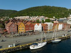 Bilde av Bryggen i Bergen.