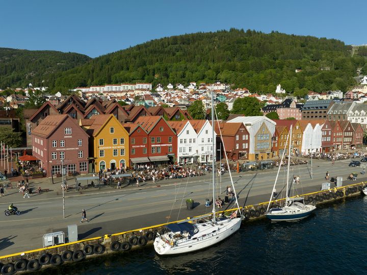 Bilde av Bryggen i Bergen.