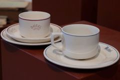 Kaffeservise fra bedehuset Bethel.