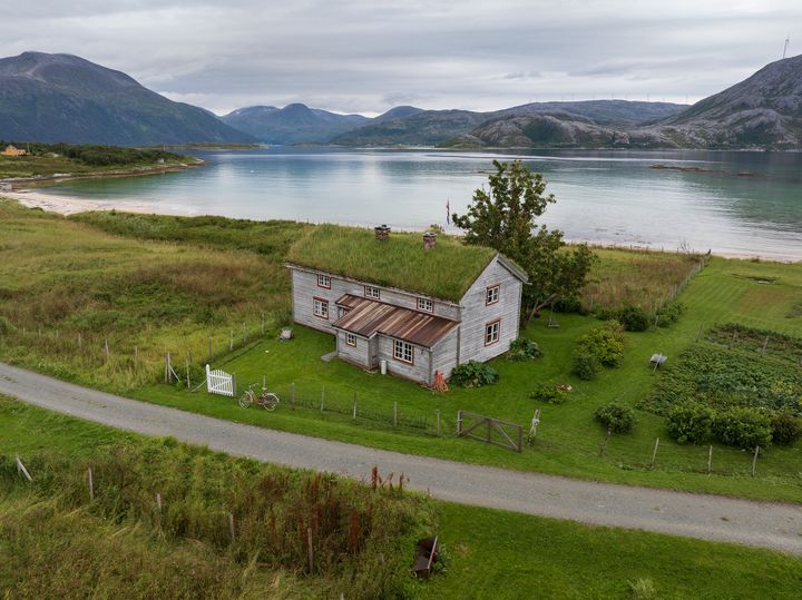 Bilde av Nerstua på Tussøy i Tromsø kommune.