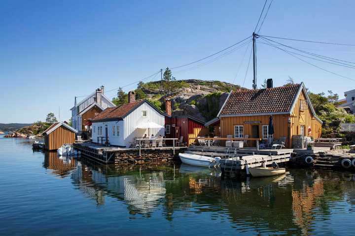 Stille før stormen: Ny-Hellesund venter på ekstremværet Amy. Et freda kulturmiljø og en viktig uthavn på Sørlandet.