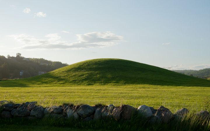 Gokstadhaugen i Vestfold.
