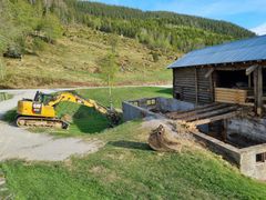 Brottveit der heime i Valle, Agder.