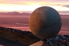 Vakker utsikt over Hammerfest.