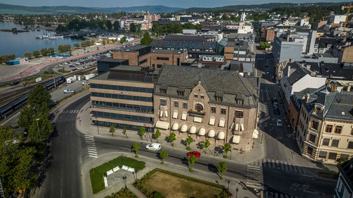 SpareBank 1 Østlandets hovedkontor på Hamar.