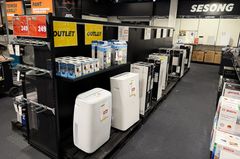 Salget av bærbare aircondotion-anlegg har økt kraftig den siste uken.