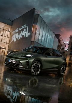 CUPRA Raval i lakkfargen Manganese Matt Green