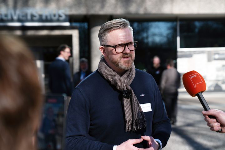 YS-leder Hans-Erik Skjæggerud. Foto: Martin Müller/YS Media