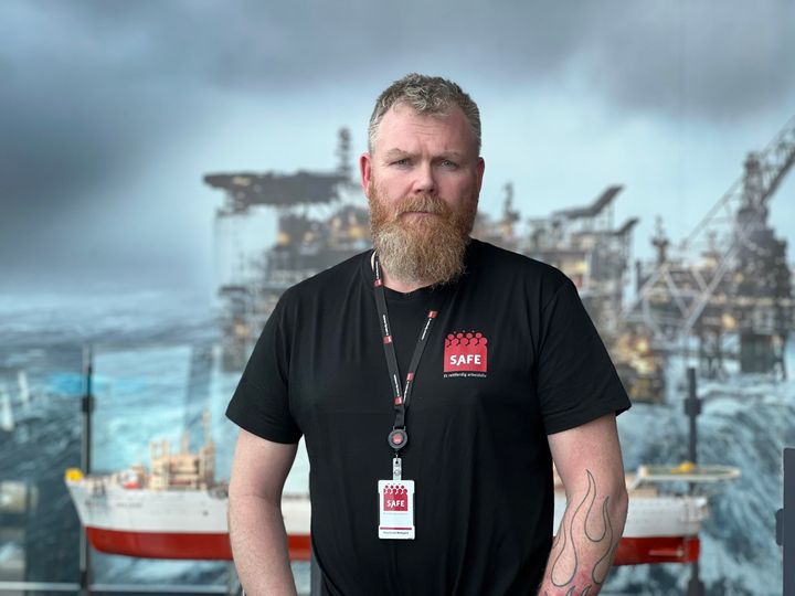 Raymond Midtgård, forbundsleder i SAFE