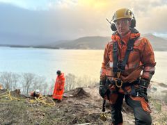 Andreas Røysum er fjellsikrer i Mesta