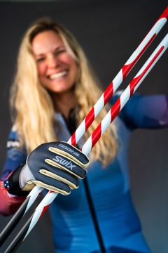 Jessie Diggins med Swix Triac 5.0