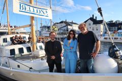 Fra høyre: Benjamin Schultz, forskningsleder i American Sunlight Project og forfatter av EcoBoost-rapporten, direktør Nina Jankowicz og Bellona-grunnlegger Frederic Hauge.