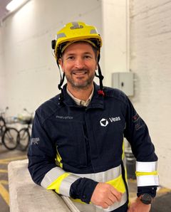 Konsernsjef Kjetil Wang-Hansen i Veas.