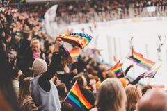 Fra Pridekampen på Jordal amfi - Foto Ida Toldnæs / Oslo Pride