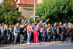 Fra demonstrasjonen foran Tyrkias ambassade 19.08.06