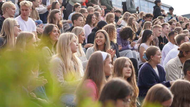 Studenter på campus Lillehammer