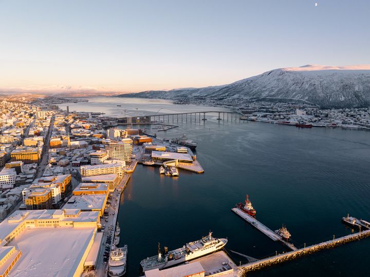 Tromsø under Arctic Frontiers 2023.
